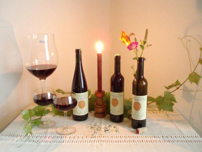 Blauer Bernburger Wein Jahrgang 2005